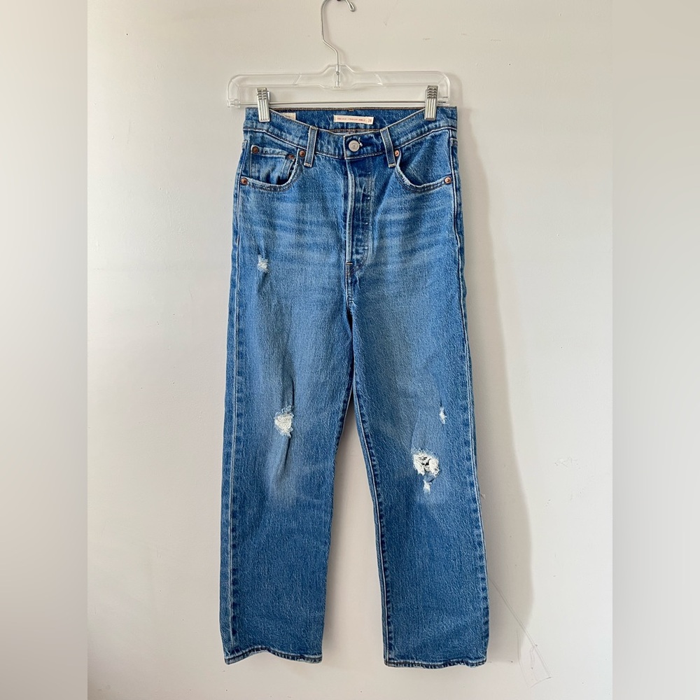 Levi’s Ribcage straight ankle